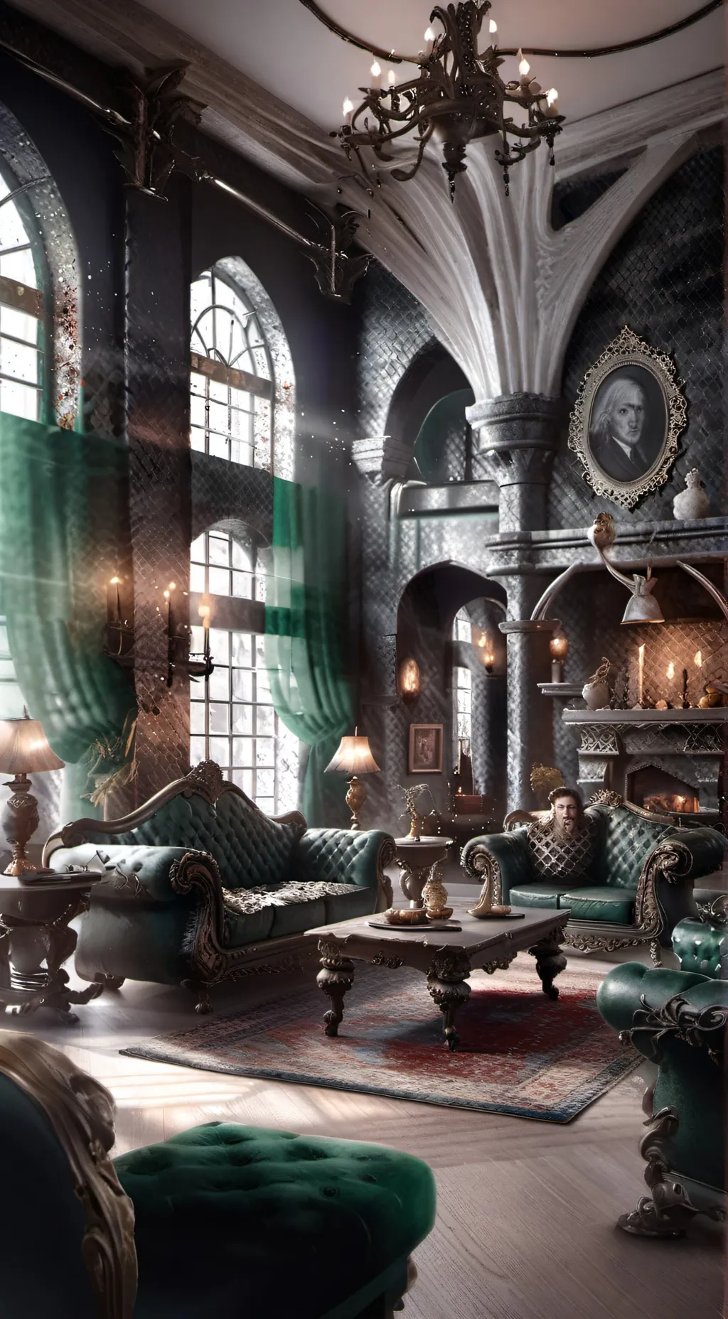 ai character: Slytherin randomaf background