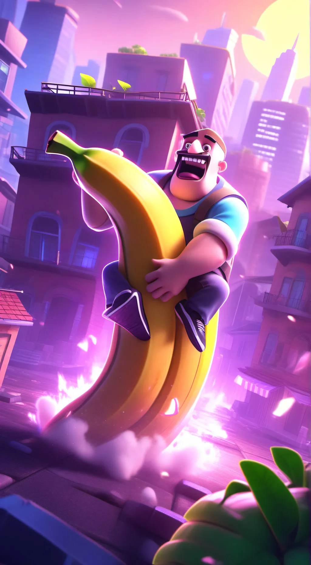 ai character: Bruh background