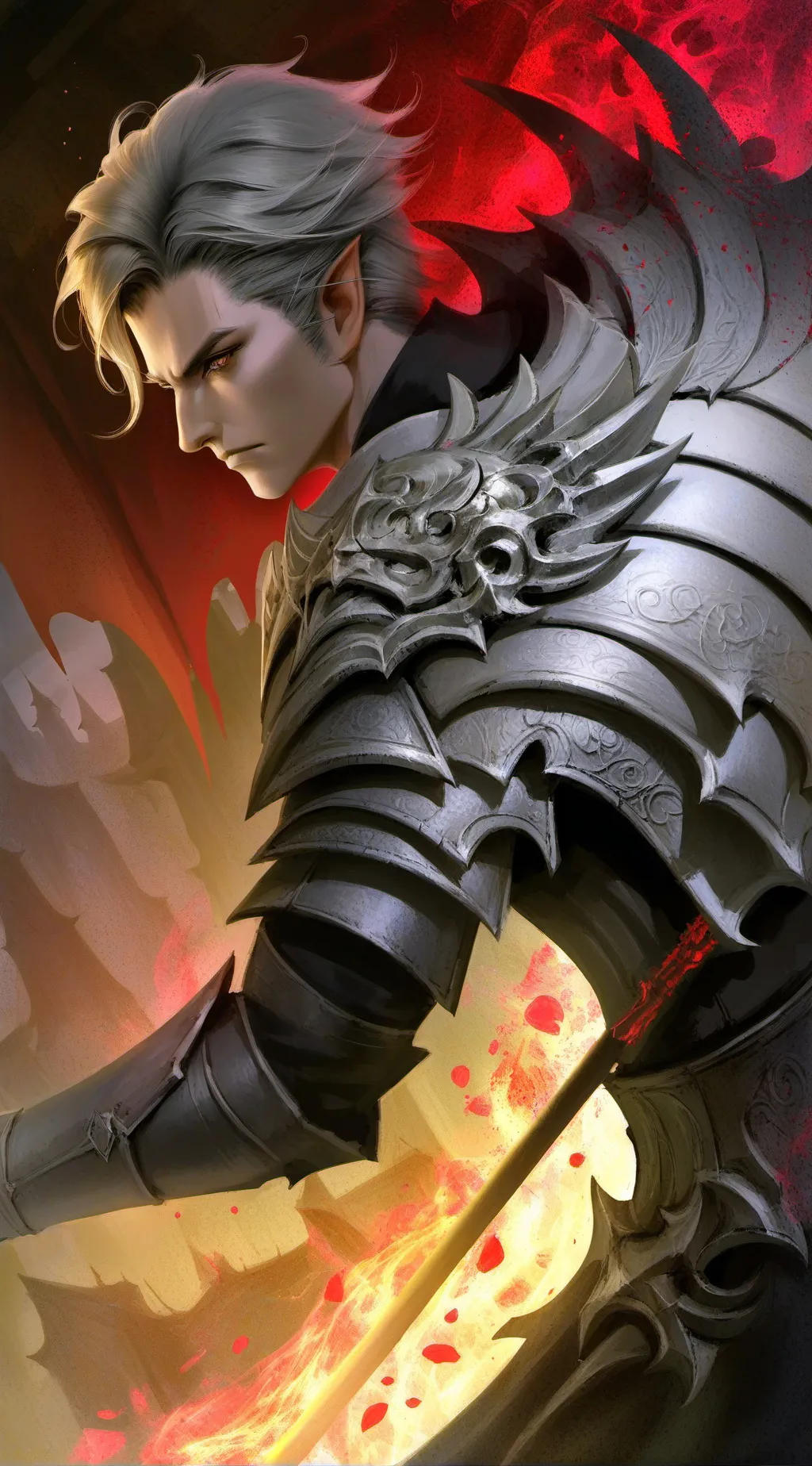 ai character: WWE bloodline background