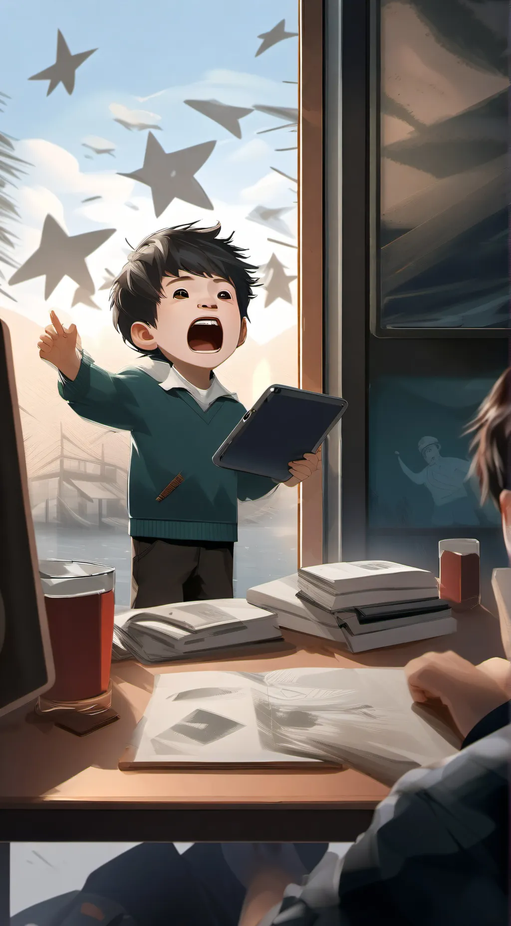 ai character: ĄŁĒx 💀 background