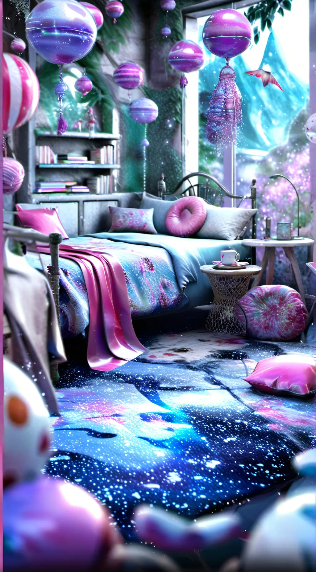 ai character: Freesmart ✏️🧊📘 background