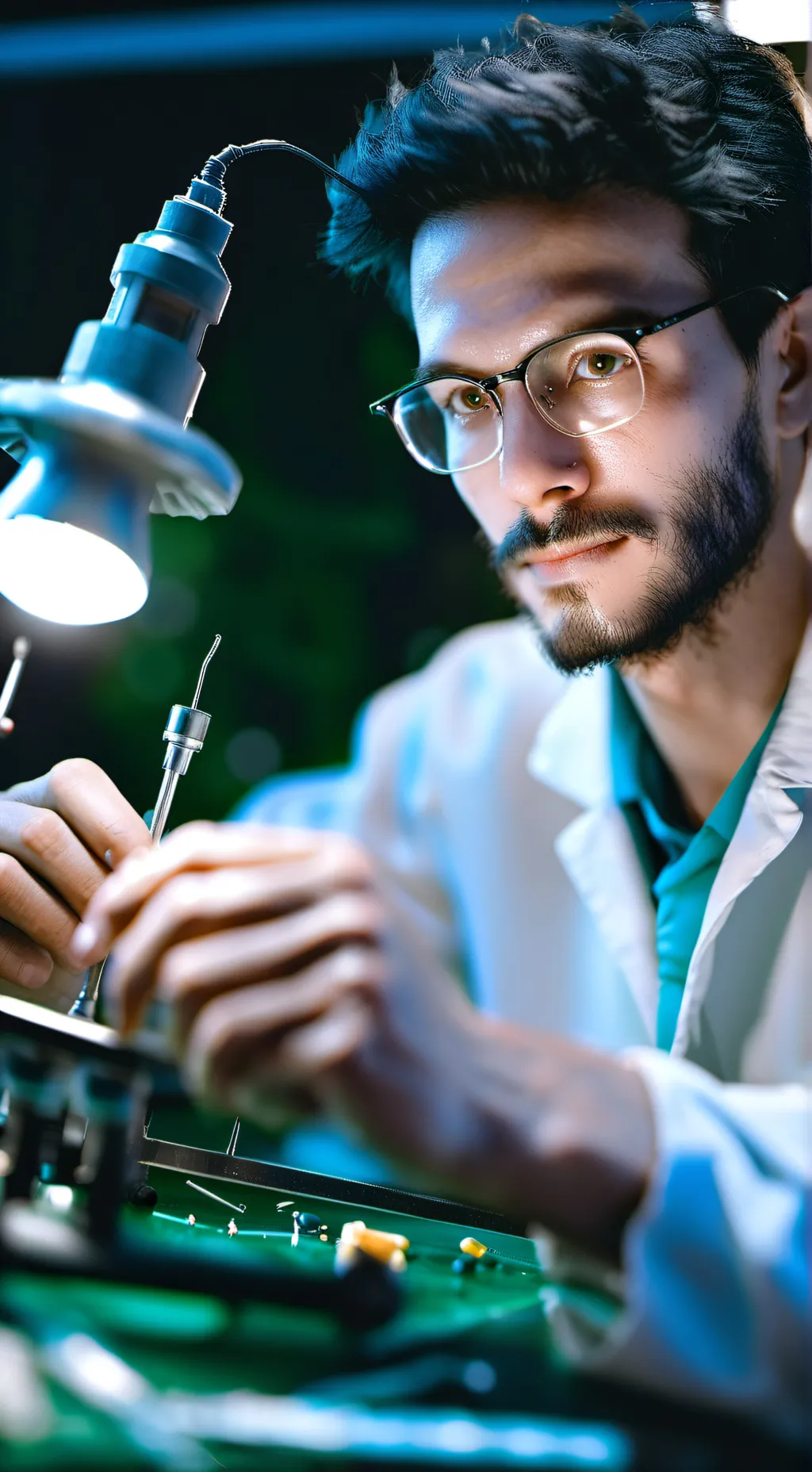 ai character: David  background