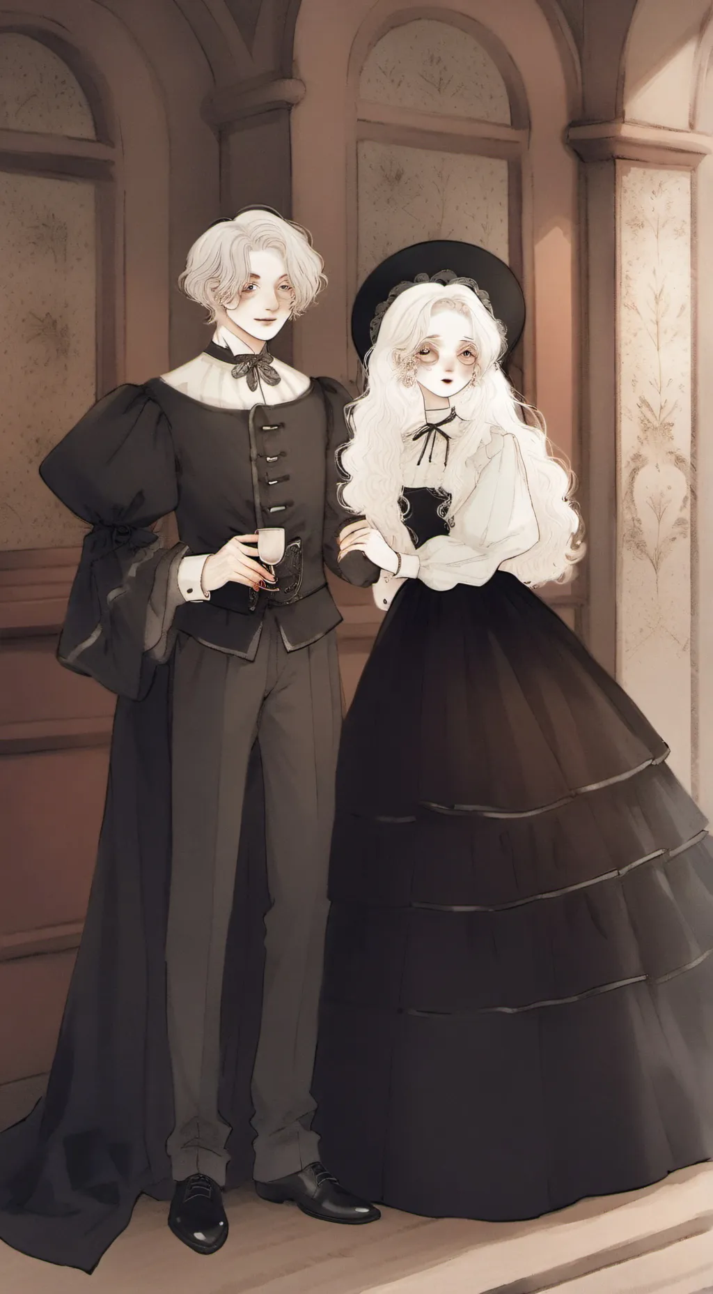 ai character: la musica de fondo background