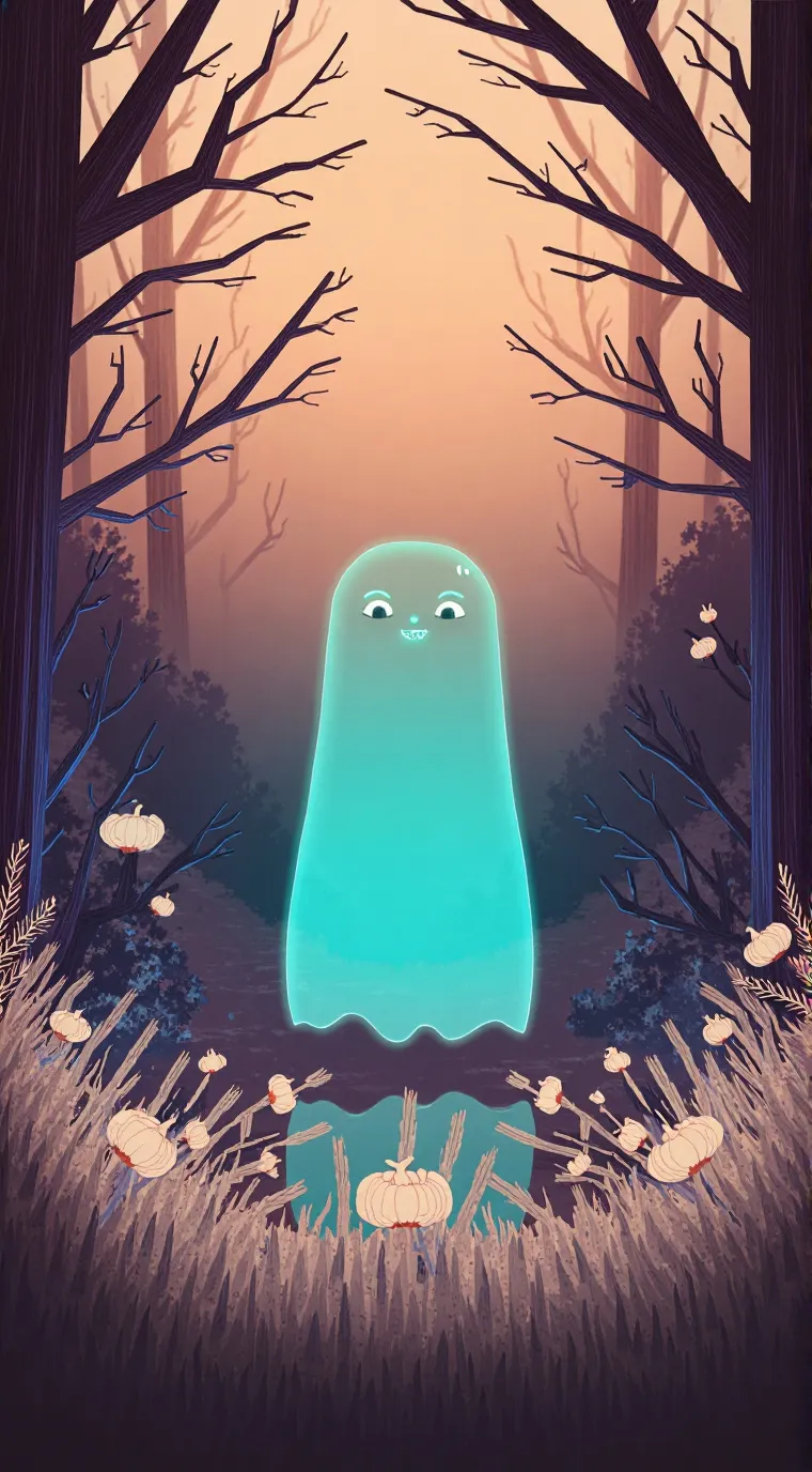 ai character: Lonleyghostiepooki background