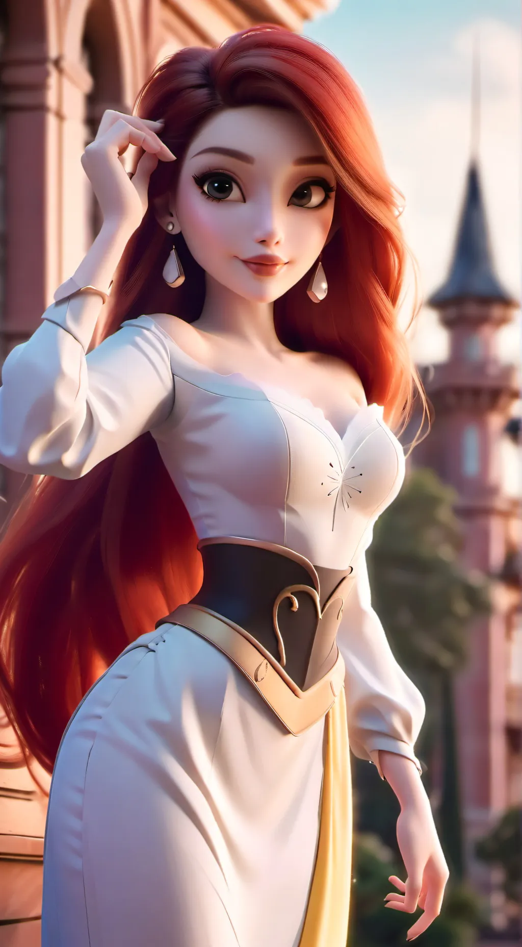 ai character: Angela background