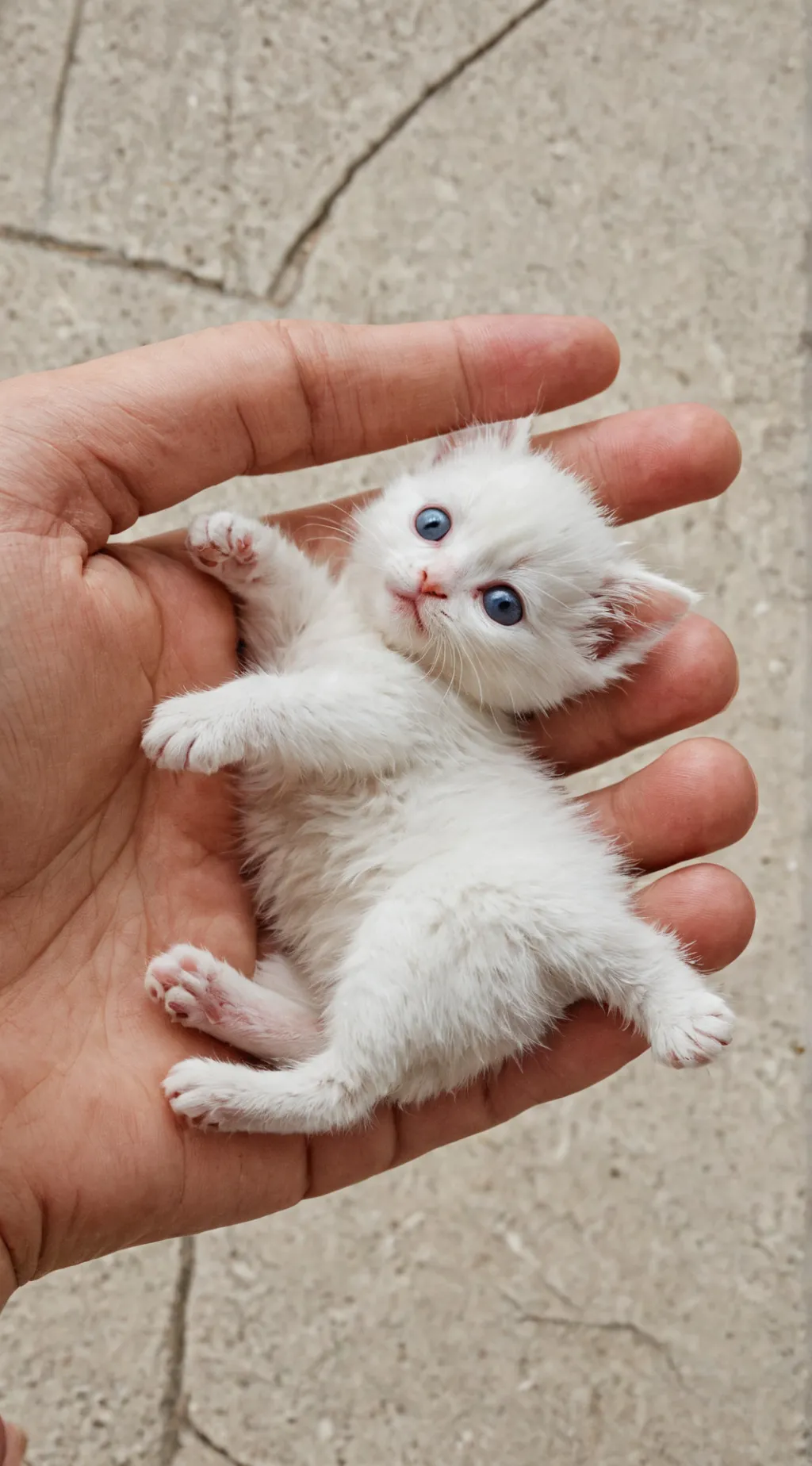 ai character: tiny kitten background