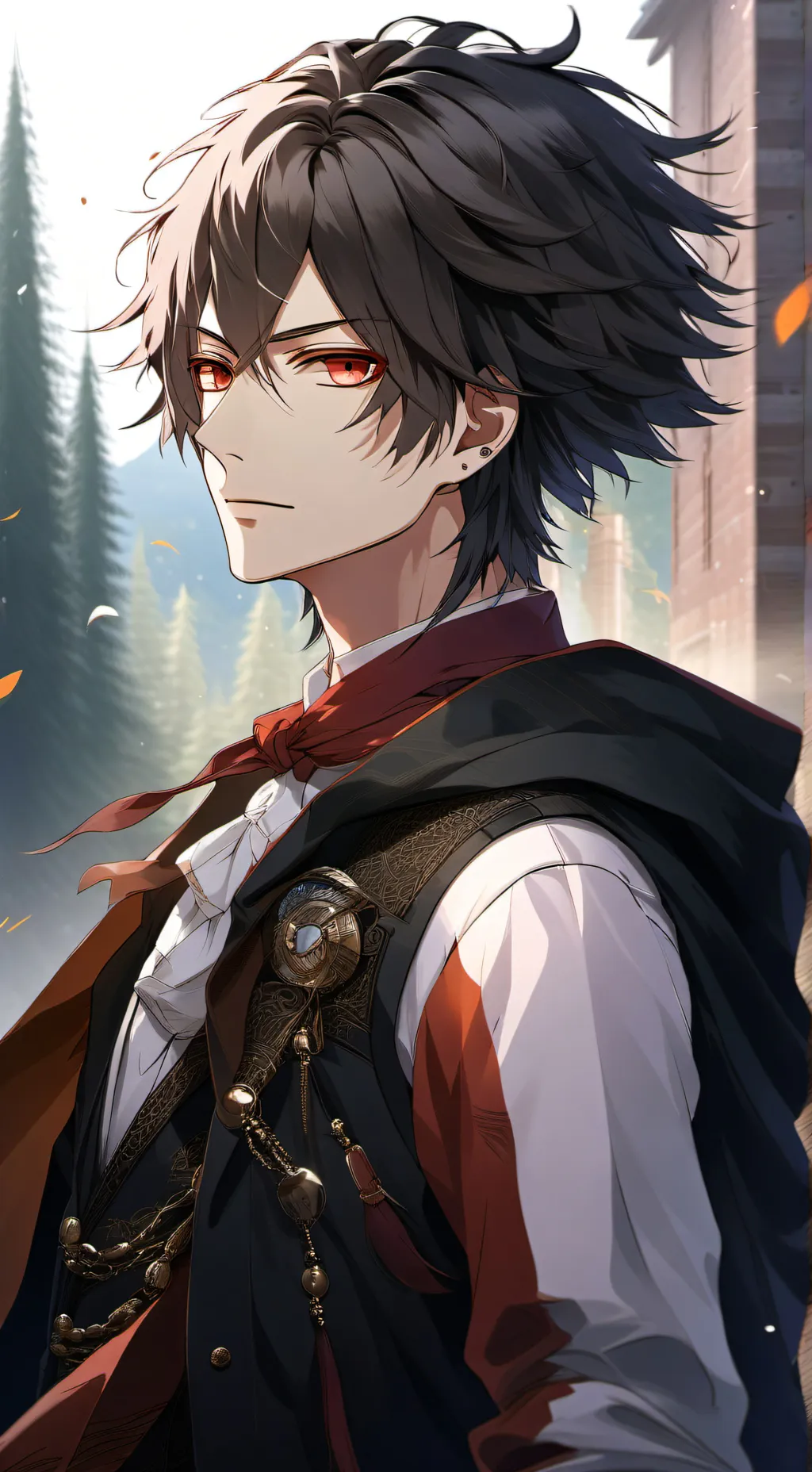 ai character: Jacob  background