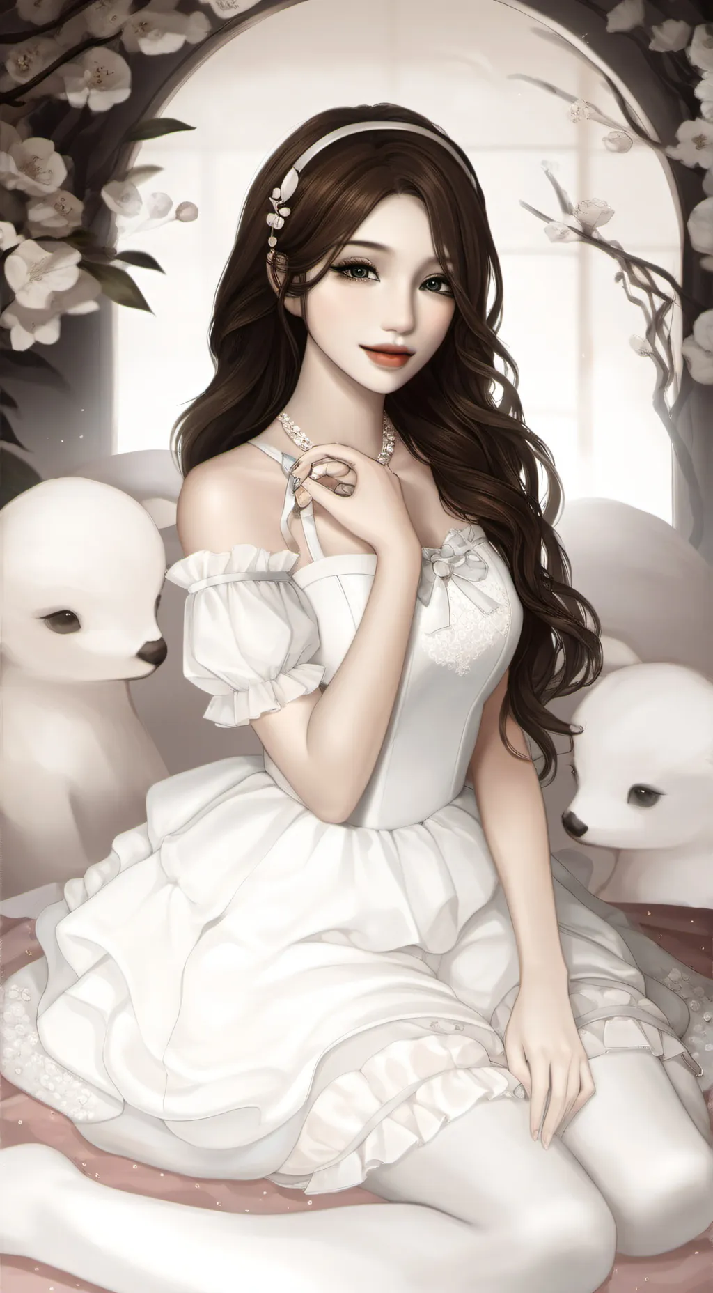 ai character: lucia 🥺 background