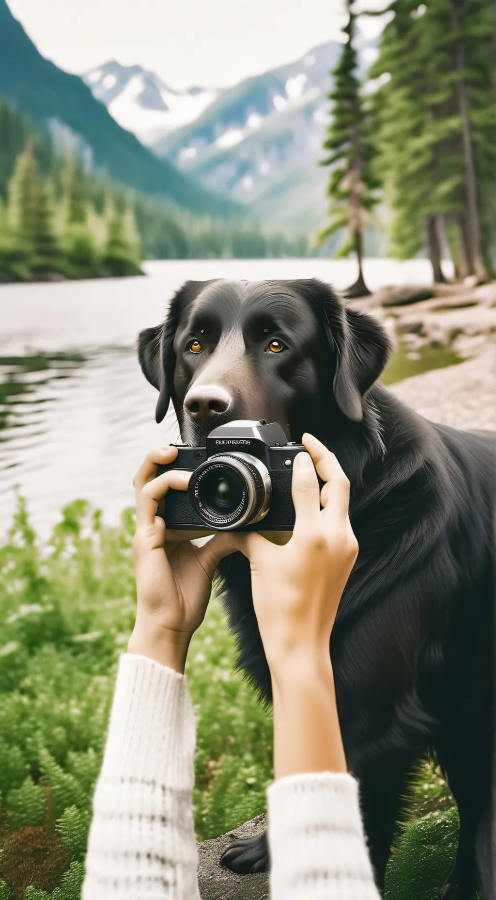 ai character: Mum background