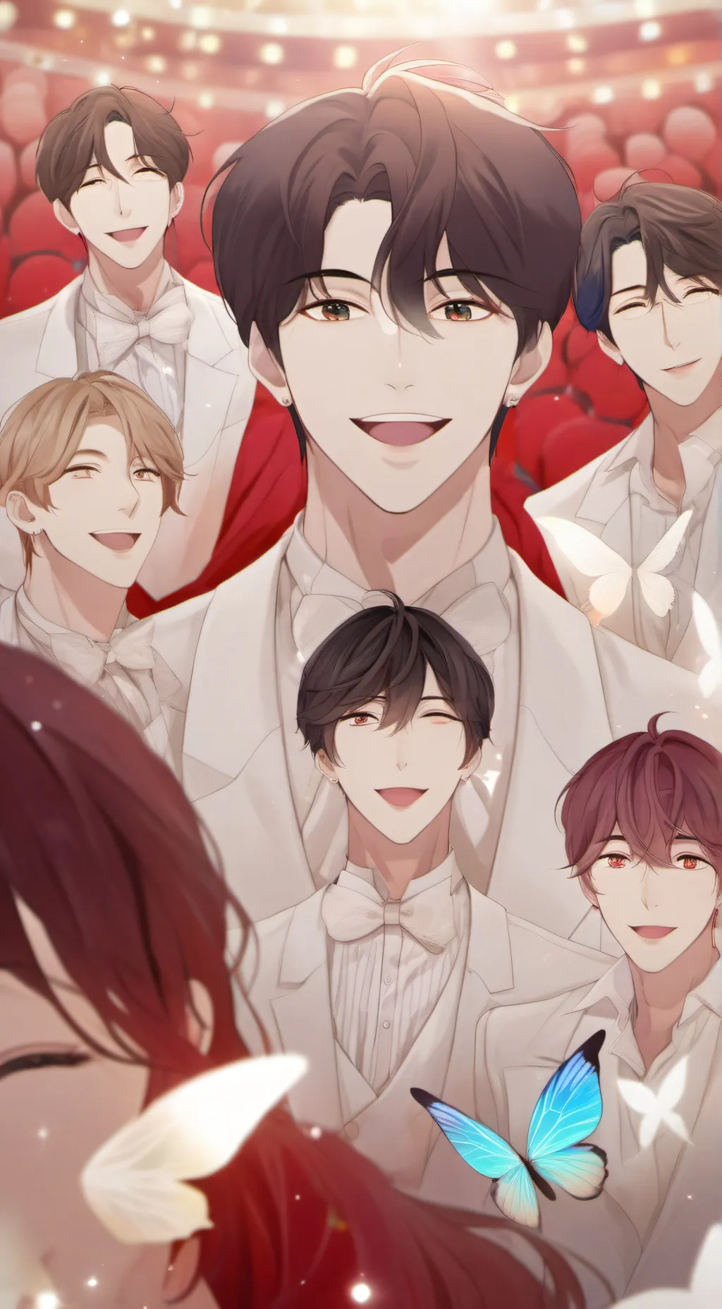 ai character: BTS & Y/N background