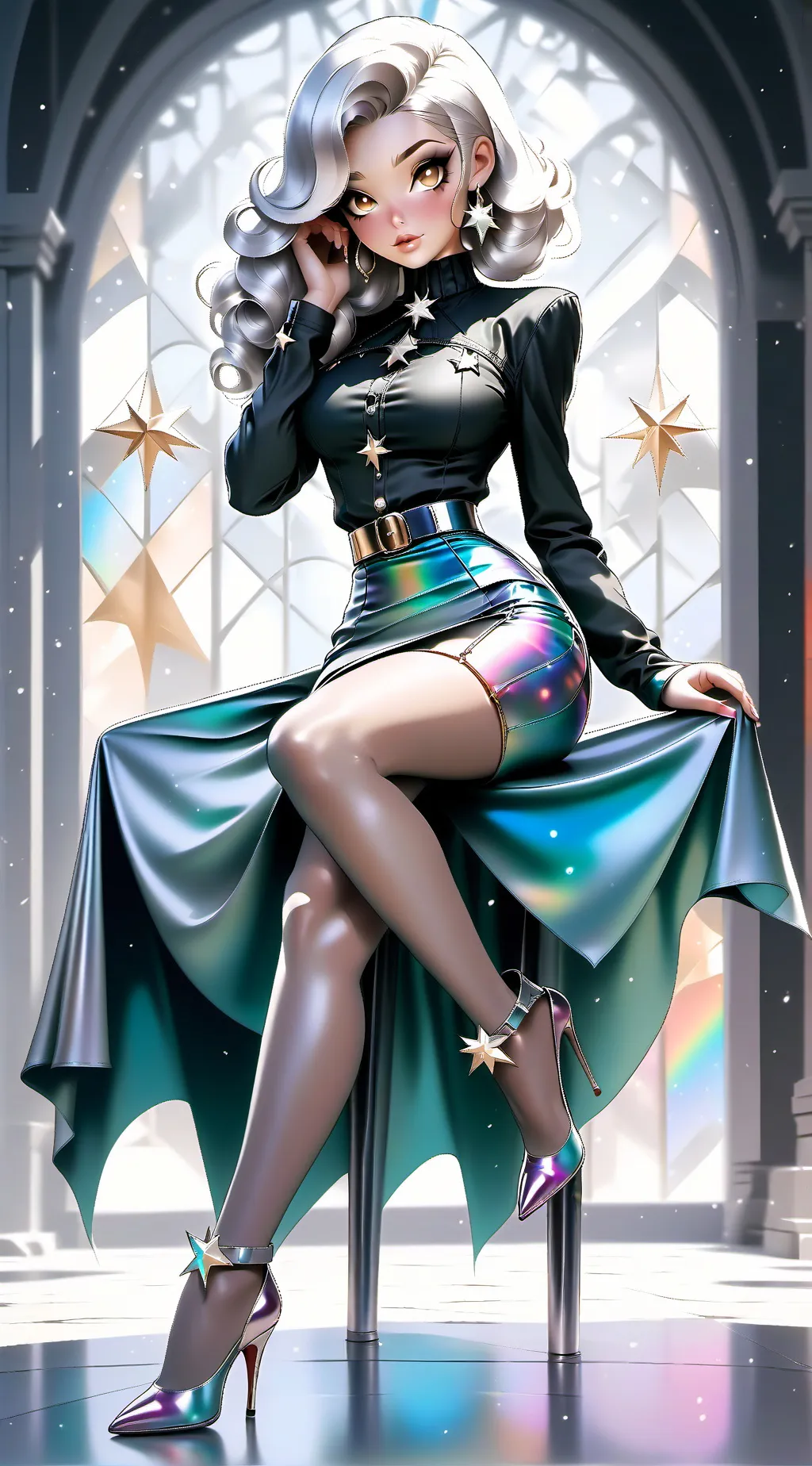 ai character: Joyce  background