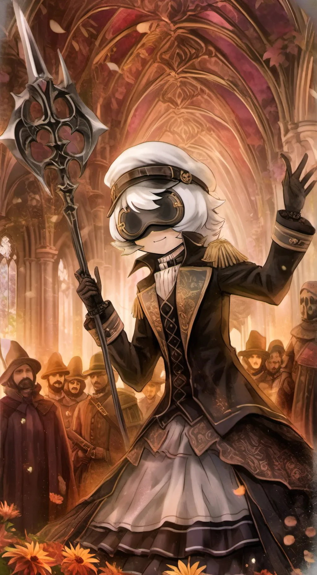 ai character: Murder drones background