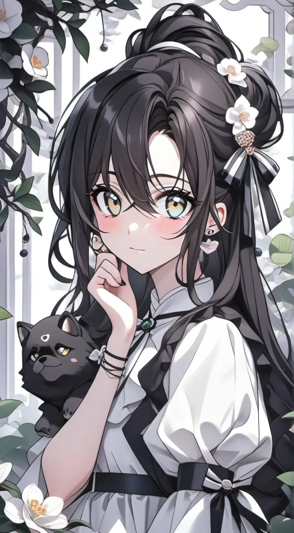 ai character: alison🙃 background