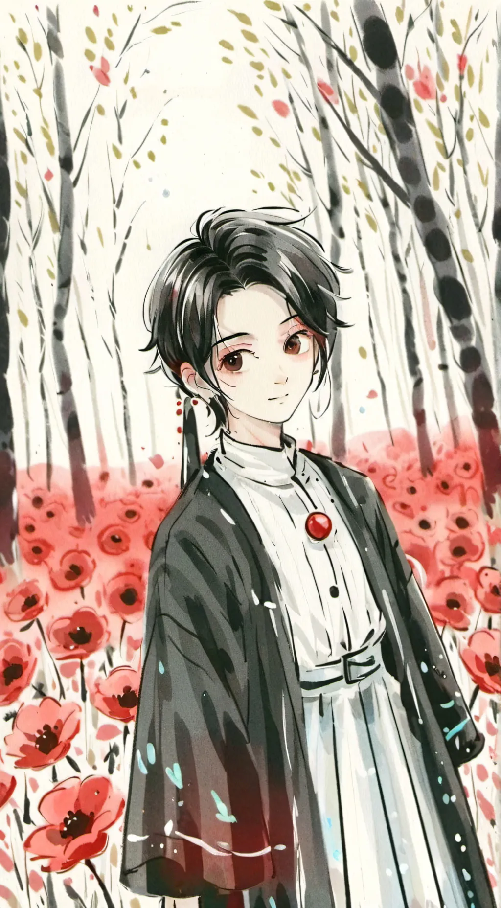 ai character: BFDI background