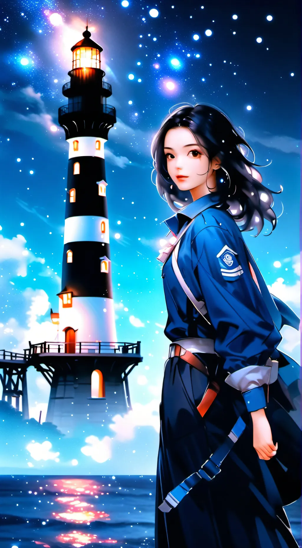 ai character: moon 🌚🌝 background