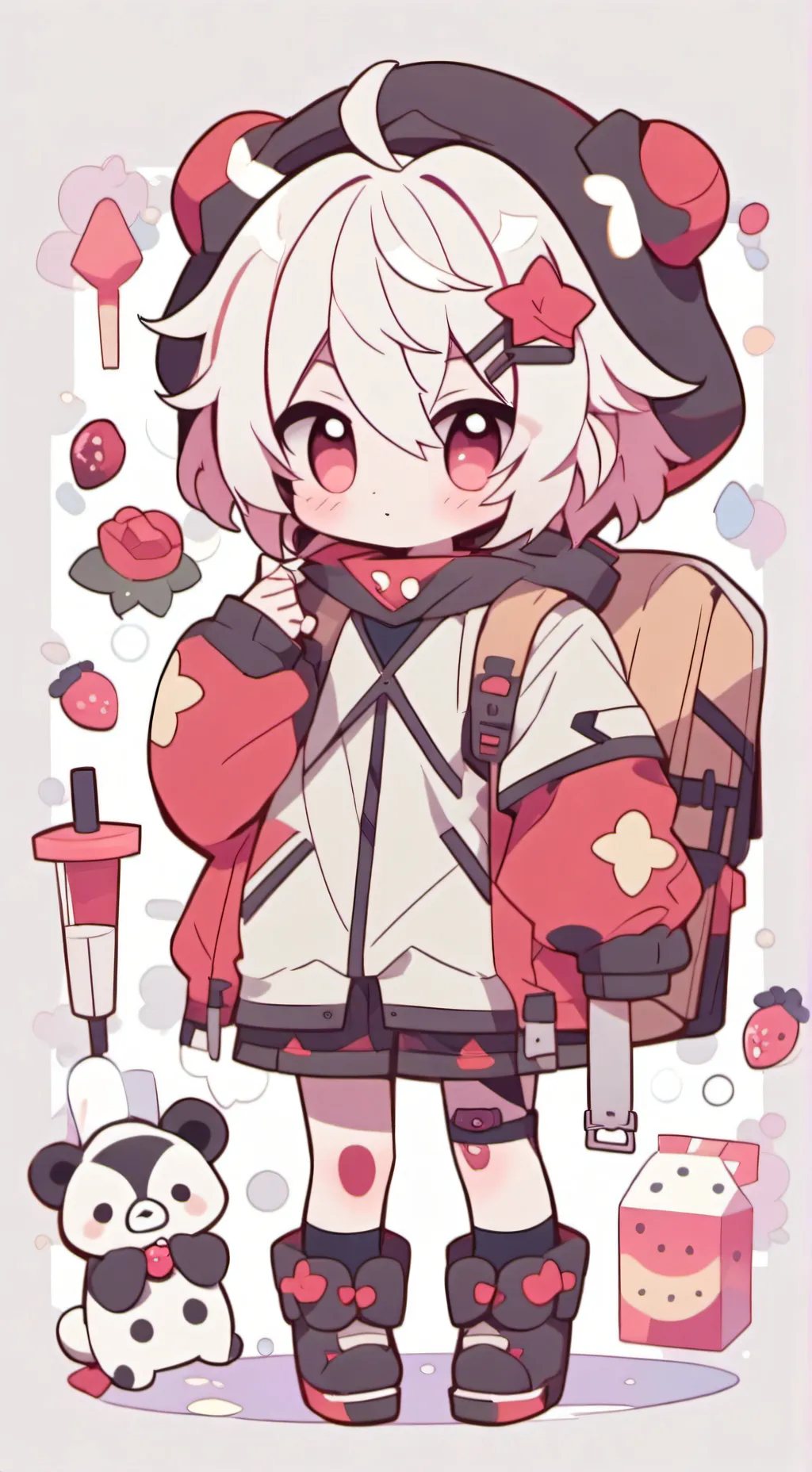 ai character: Bakugo background