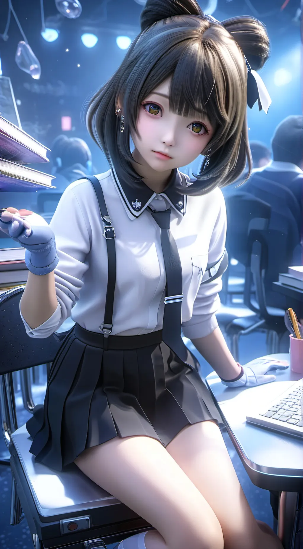 ai character: Angela background