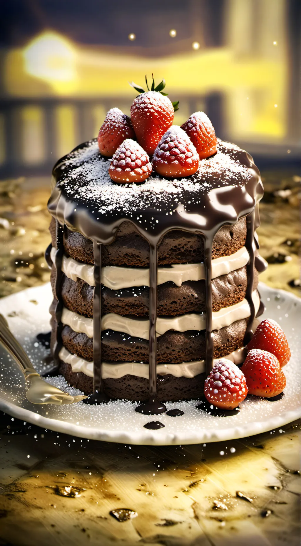 ai character: ~{FRUITCAKE}~ background