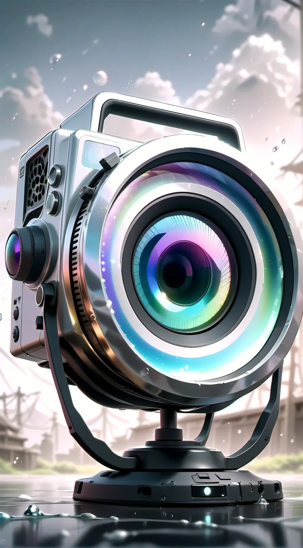 ai character: trollge X skibidi  background