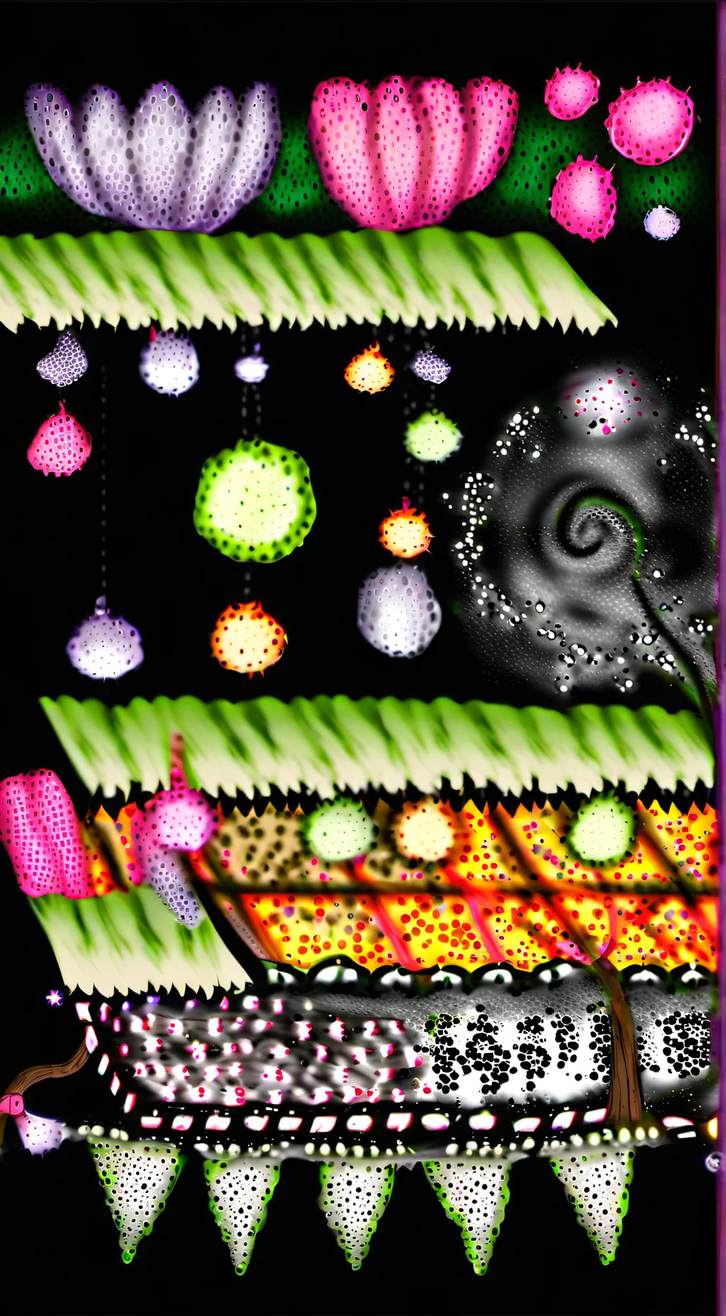 ai character: OMEGA FLOWEY background