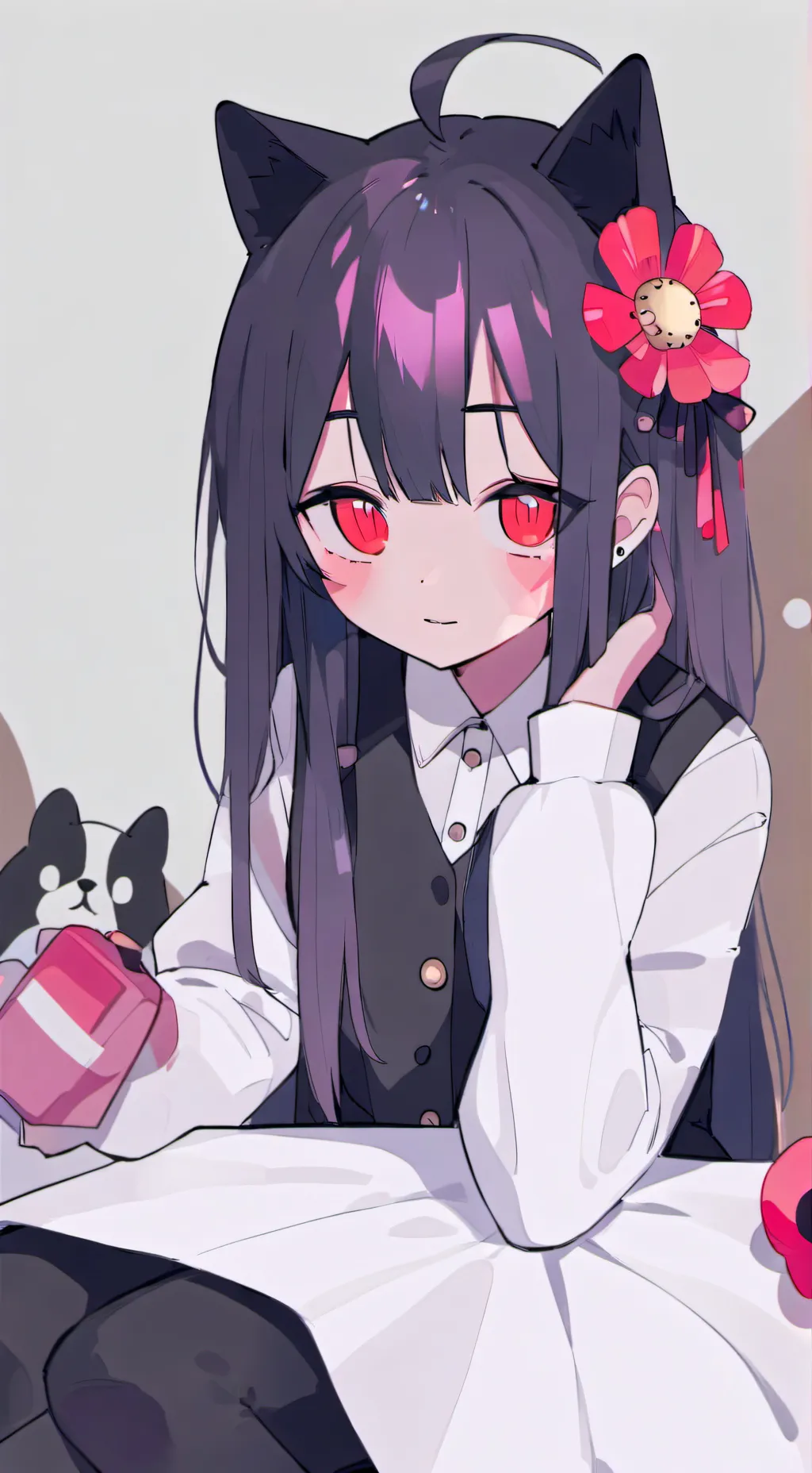 ai character: catnap background