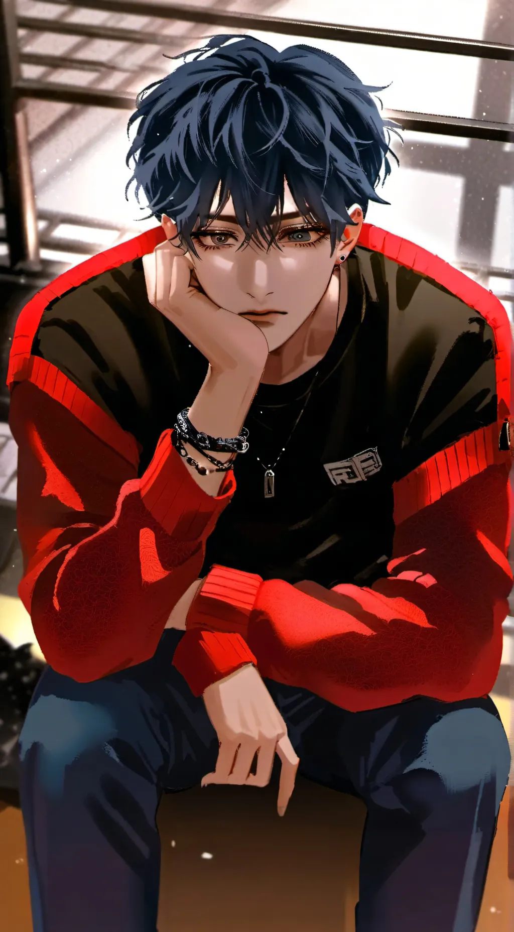 ai character: The Dithering Weekend Foe background