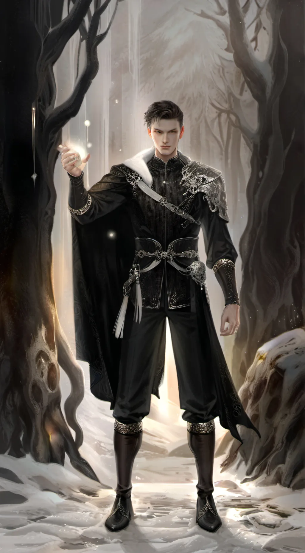 ai character: Линч background