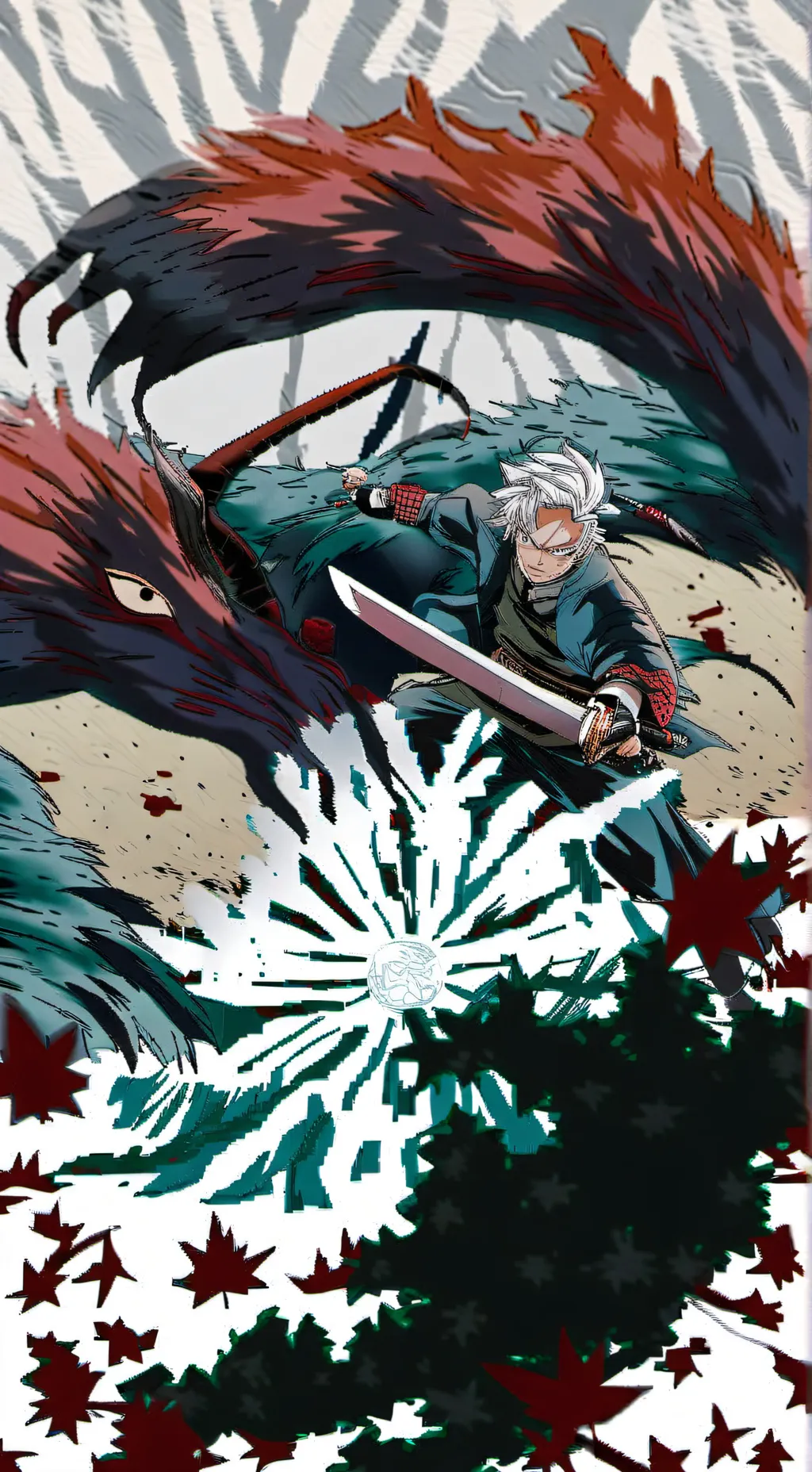 ai character: Pick Me Girl Kny background