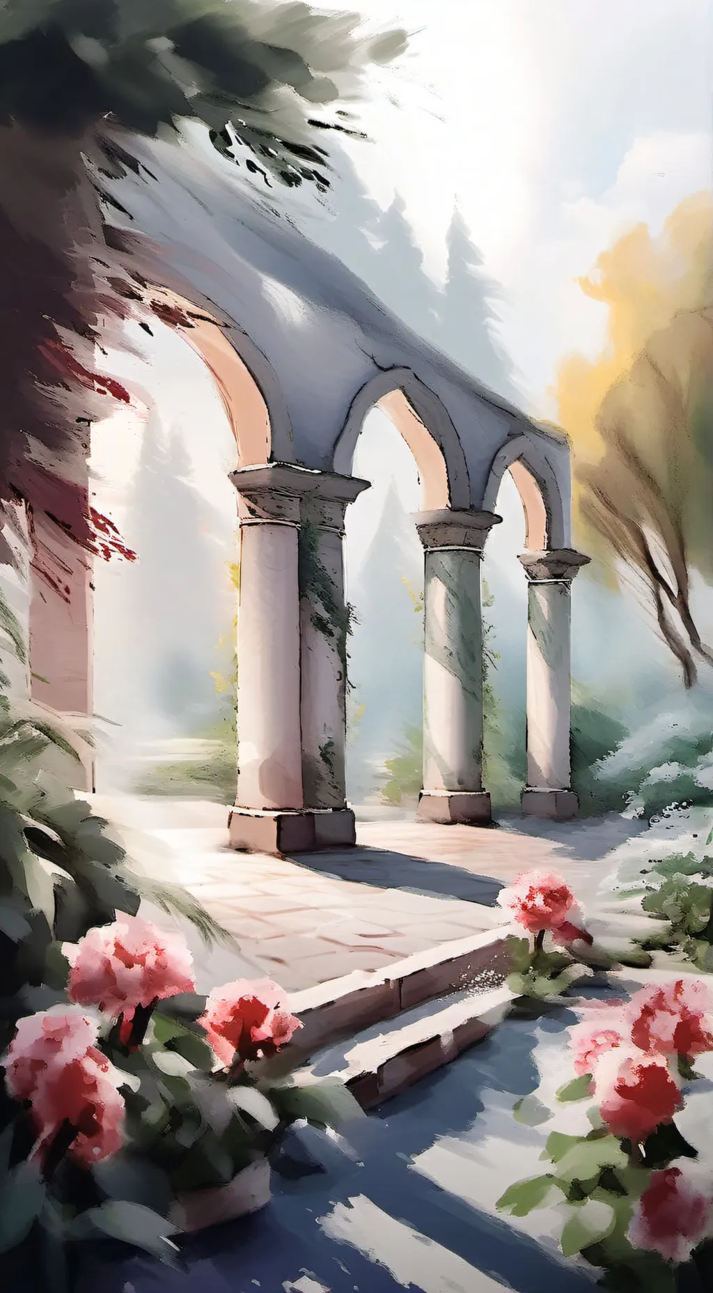 ai character: Dandy's world  background