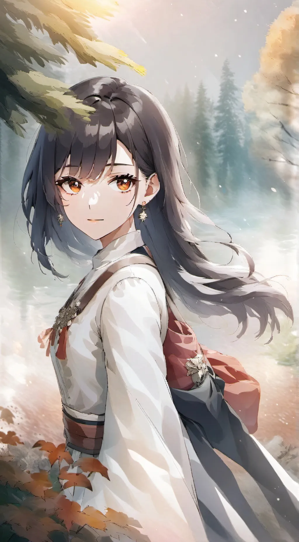 ai character: nicole❤ background