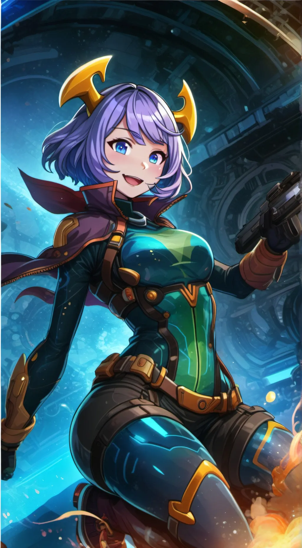 ai character: Astra background