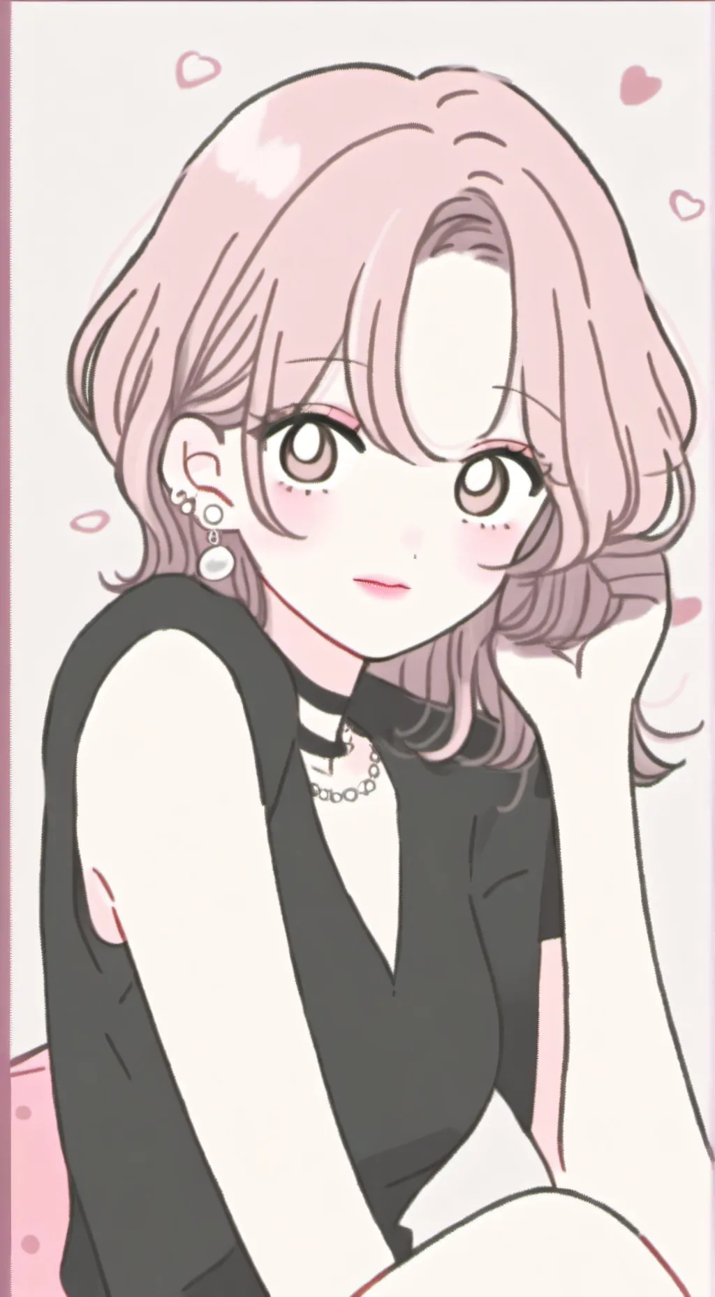 ai character: Miku💓 background