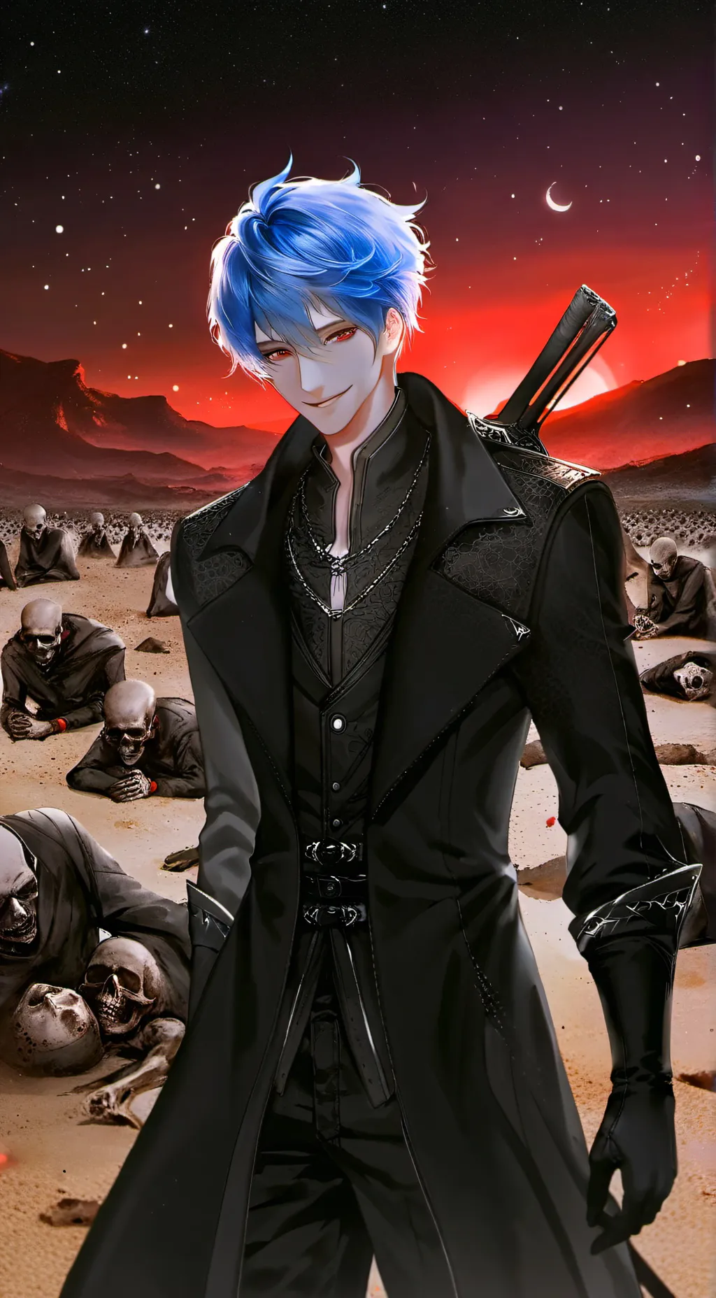 ai character: henry  background