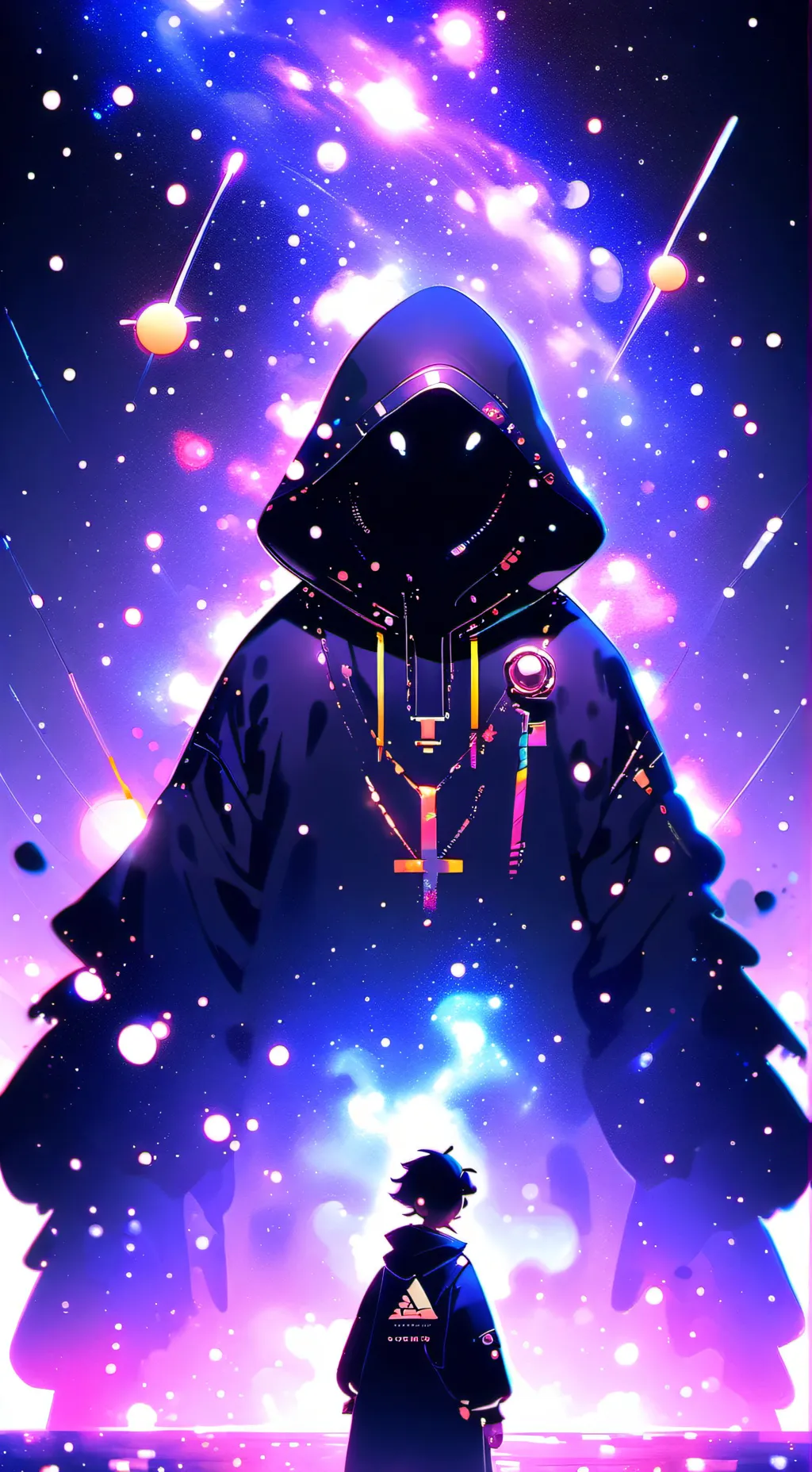 ai character: random background