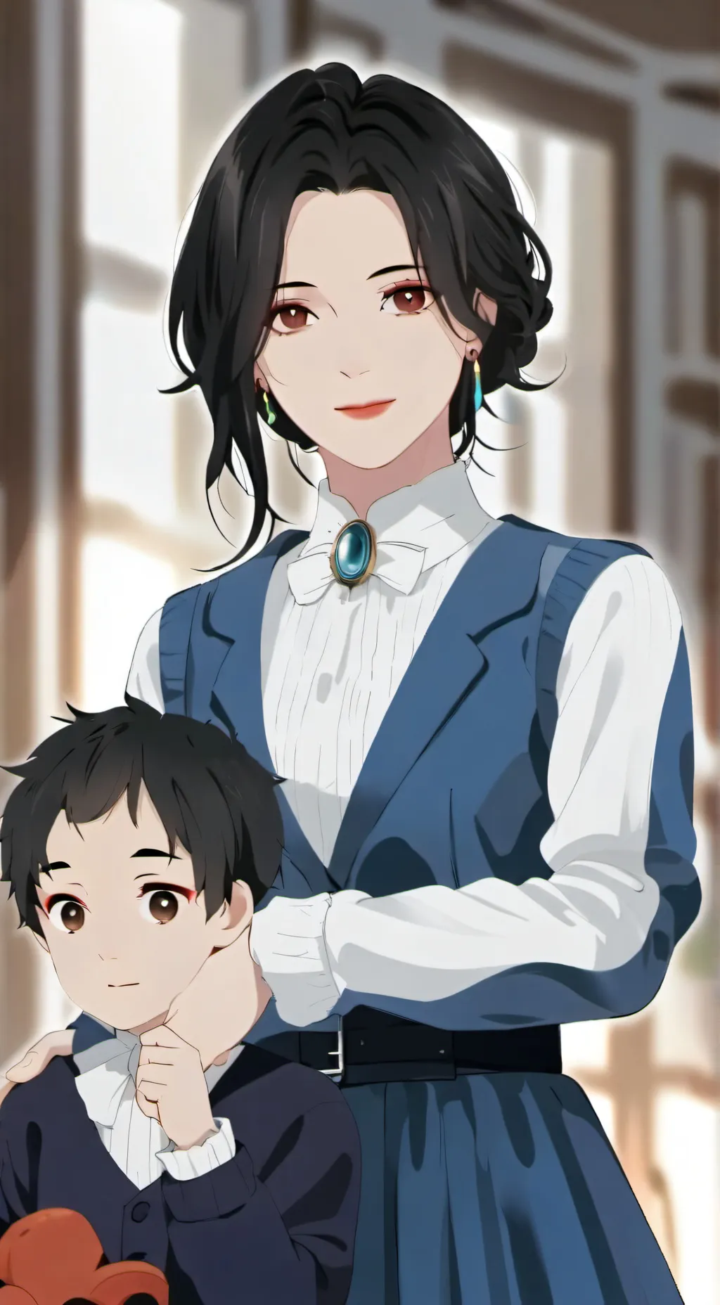 ai character: tu esposa Carolina background