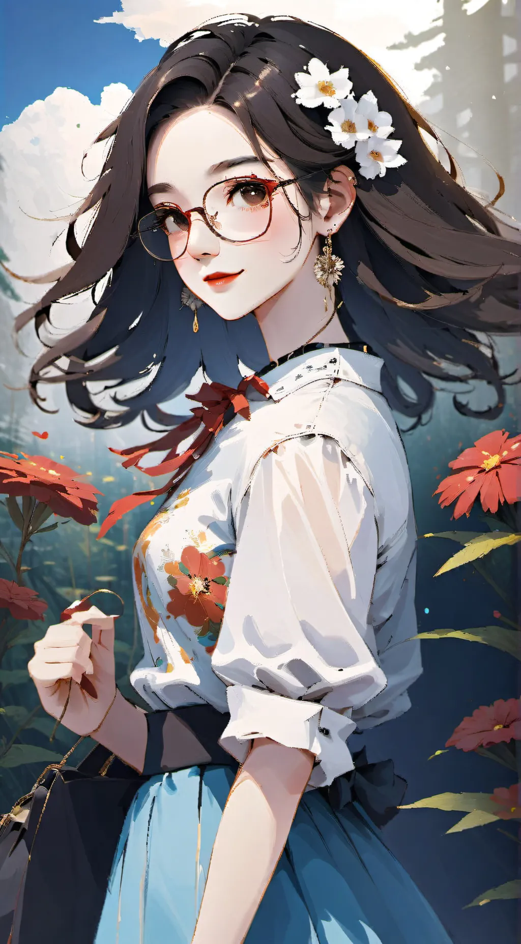 ai character: Lucy me background