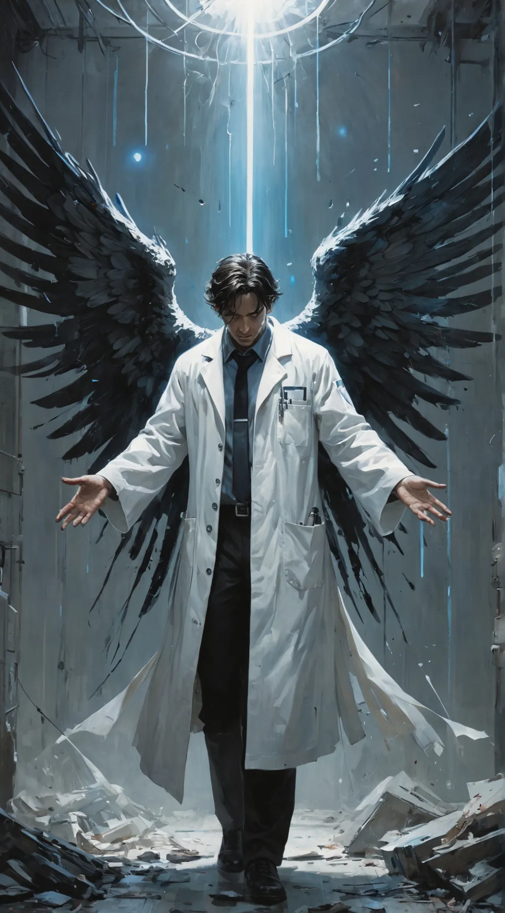 ai character: Azrael background