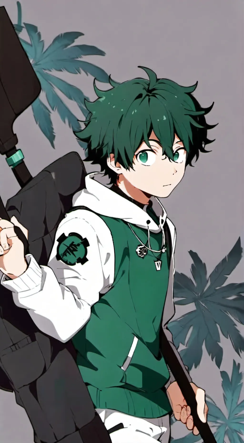 ai character: deku background