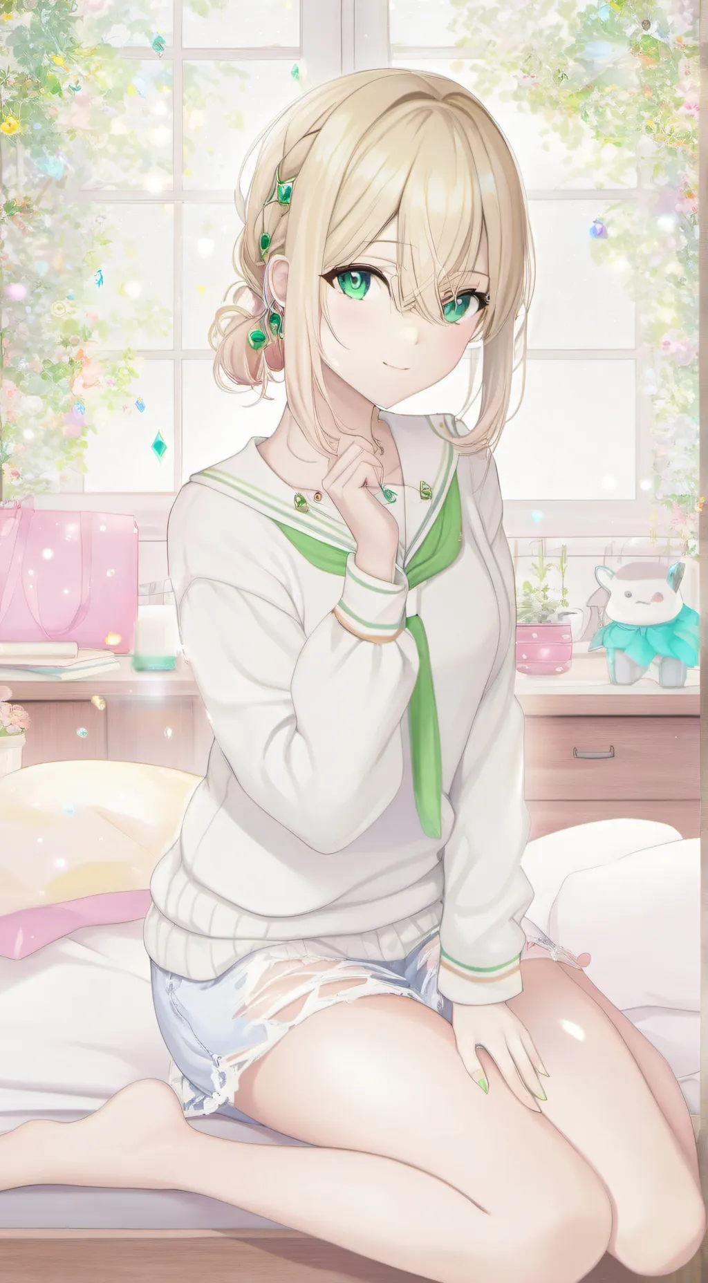 ai character: Andrea dela Cruz background