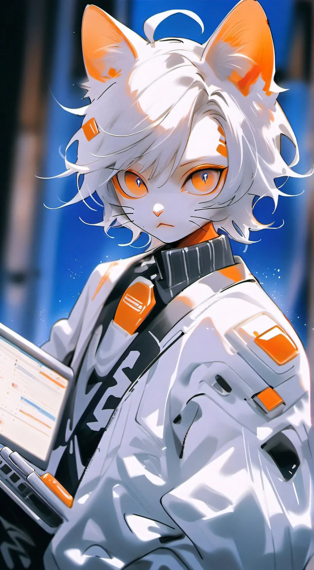 ai character: Byte background