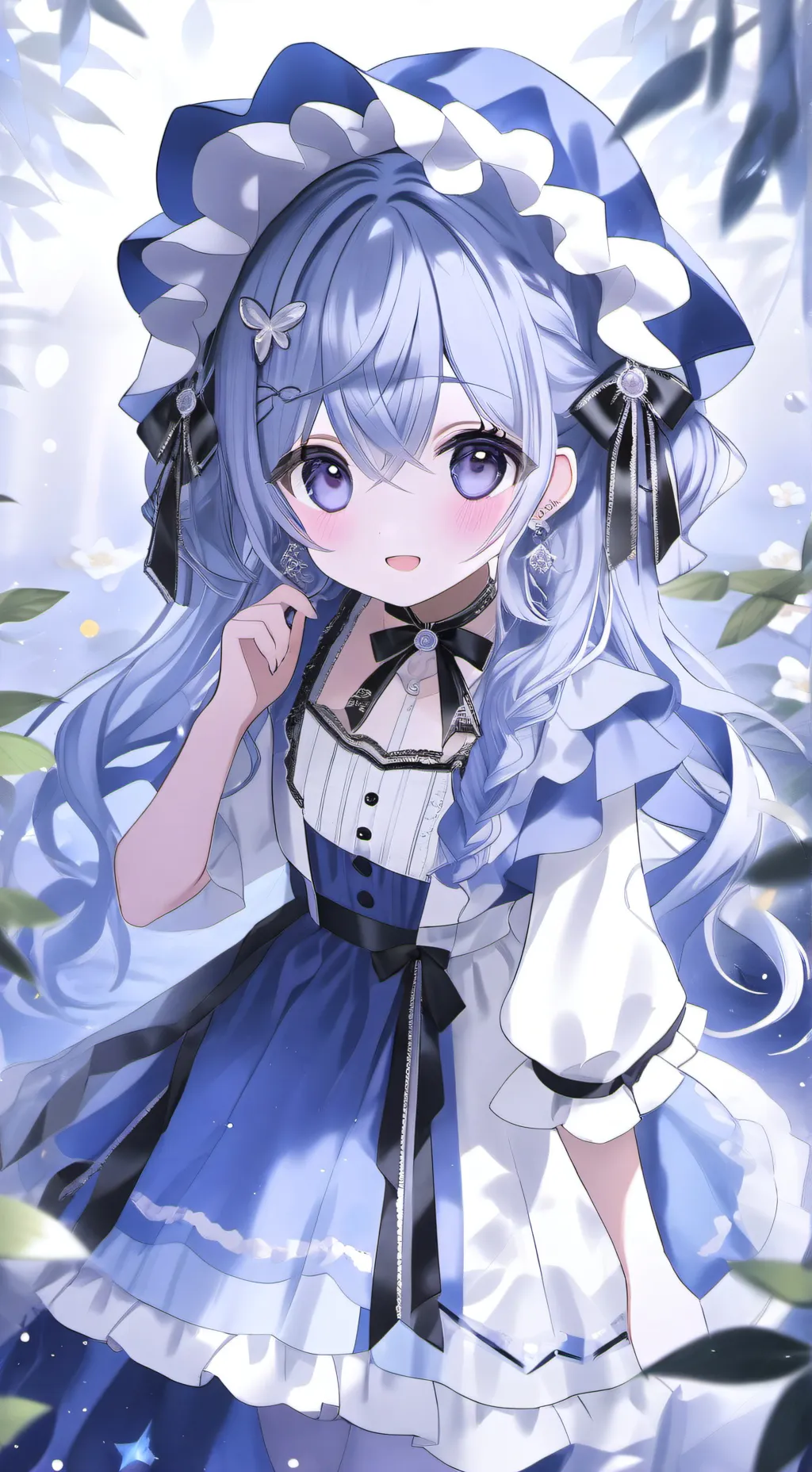 ai character: Your new maid~ background