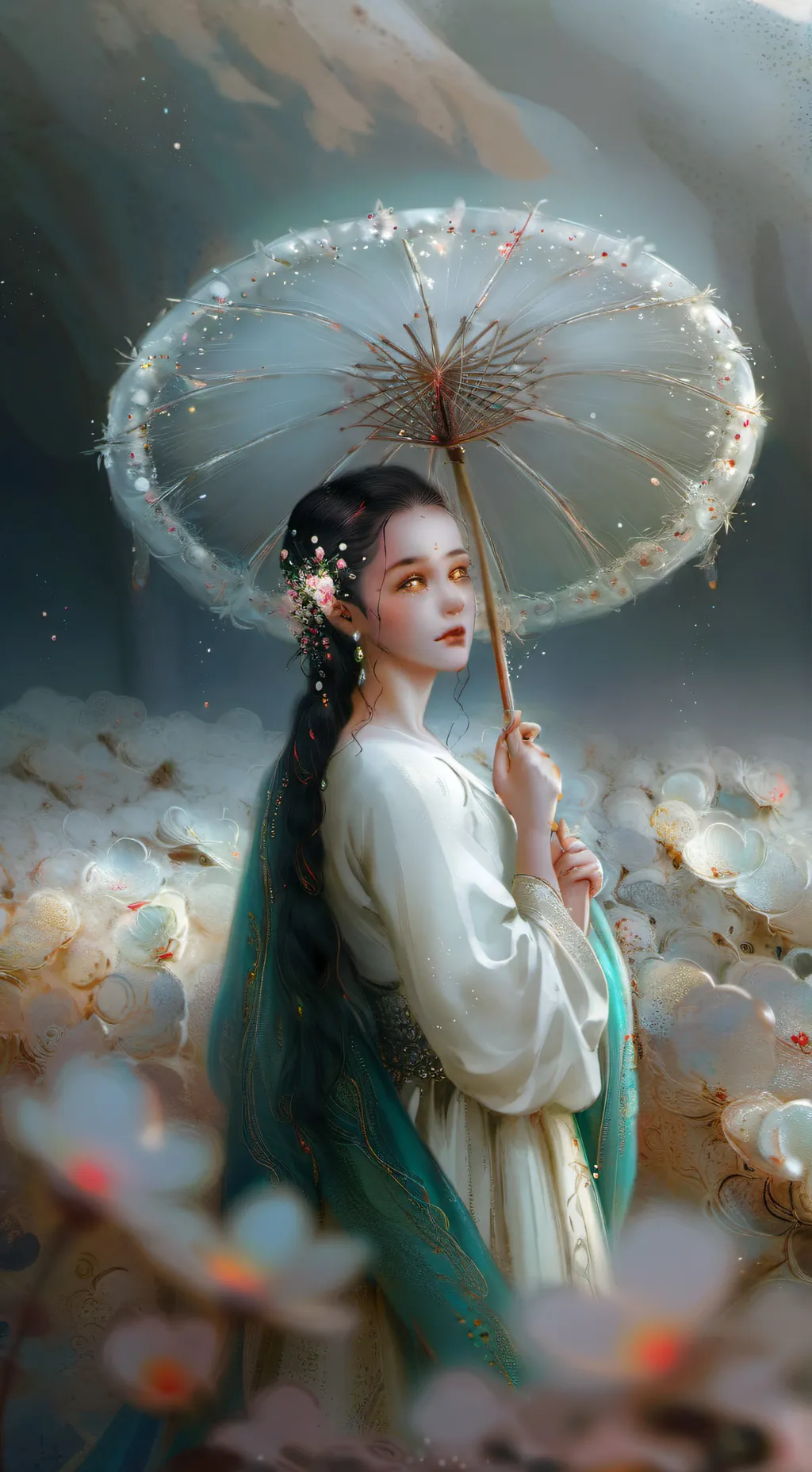 ai character: stitch♡ background