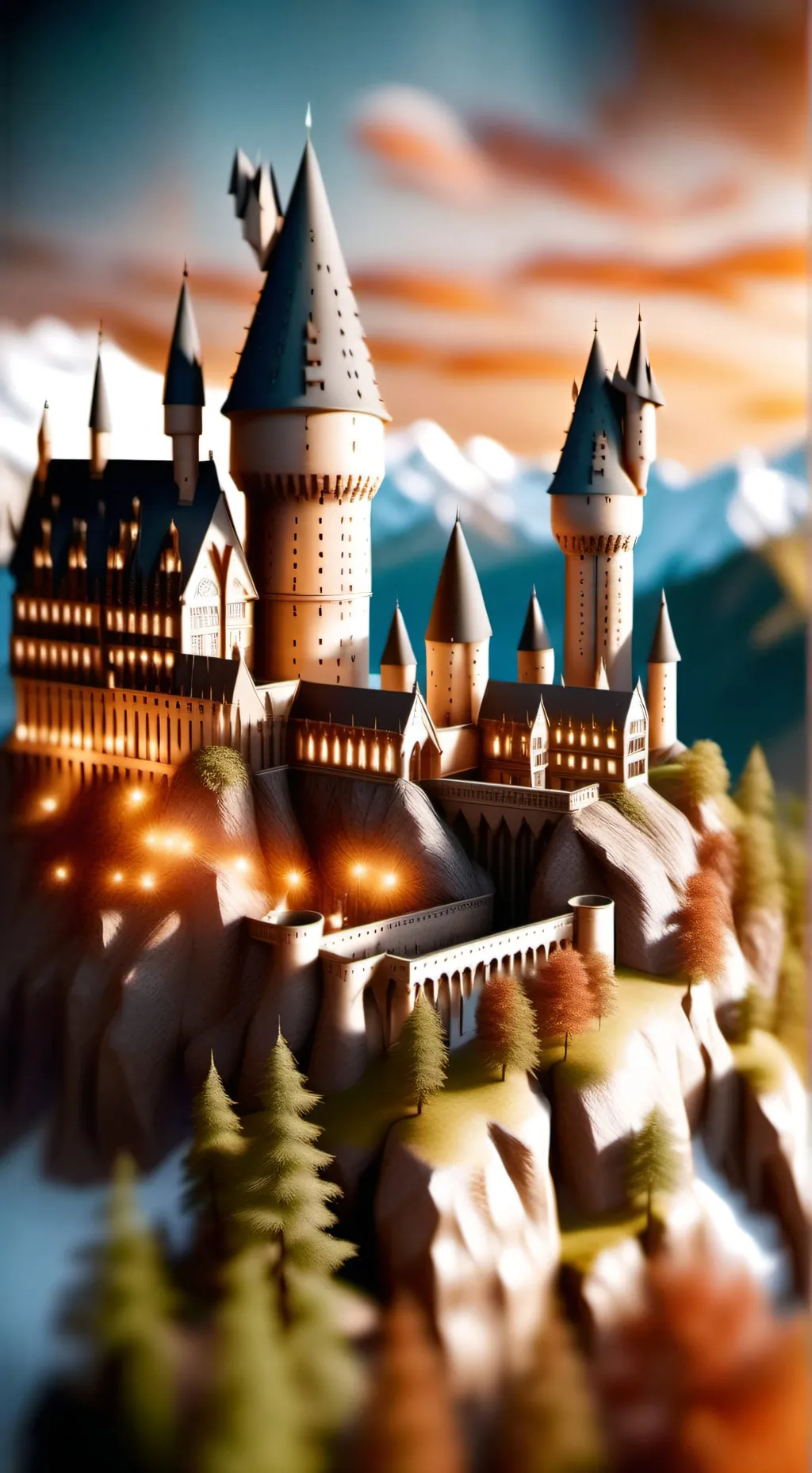 ai character: hogwarts new background