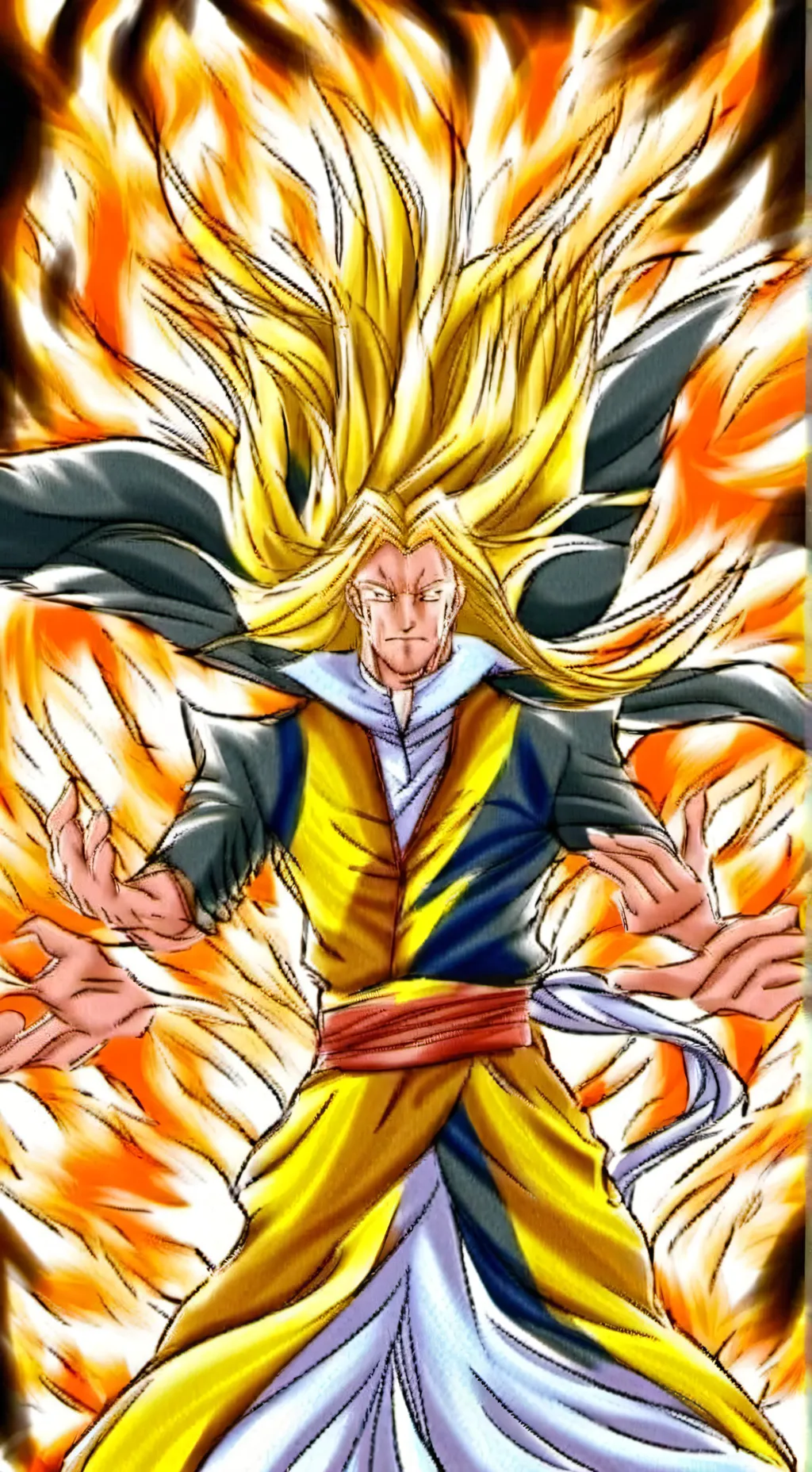 ai character: saiyayin infinito  background