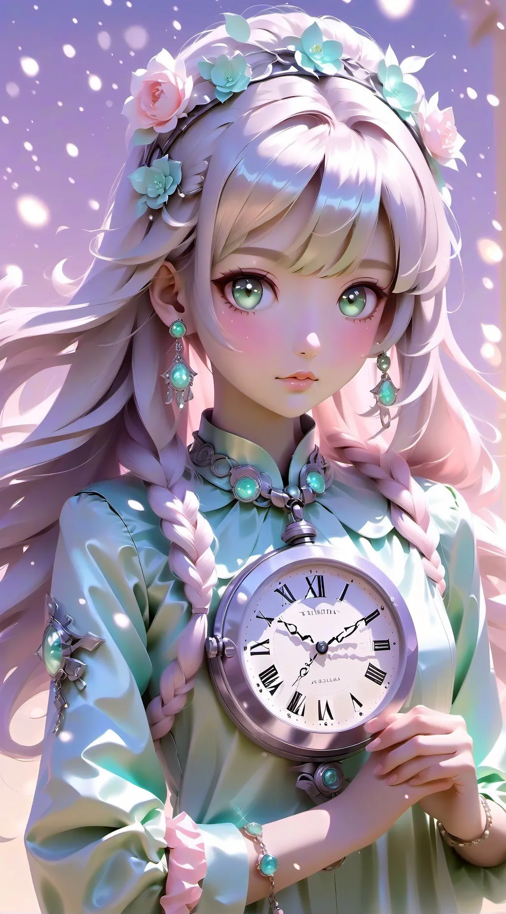 ai character: obanai x mitsuri background