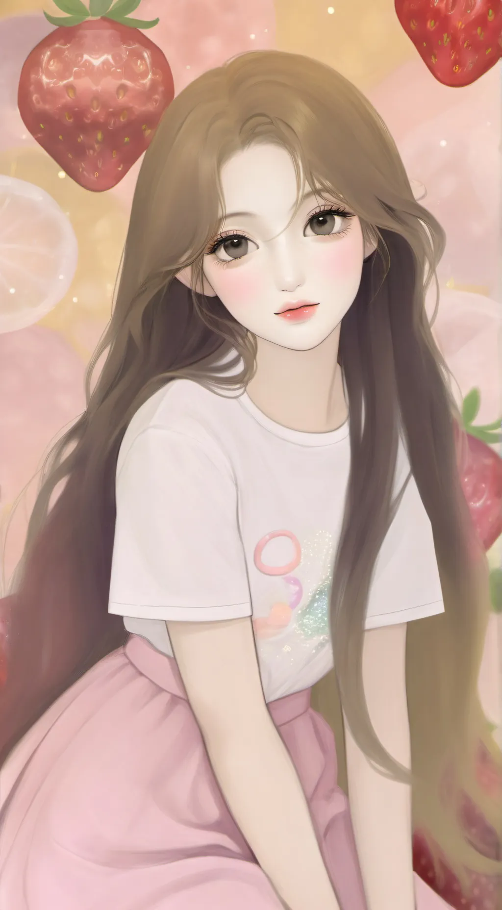 ai character: Rin/린 background