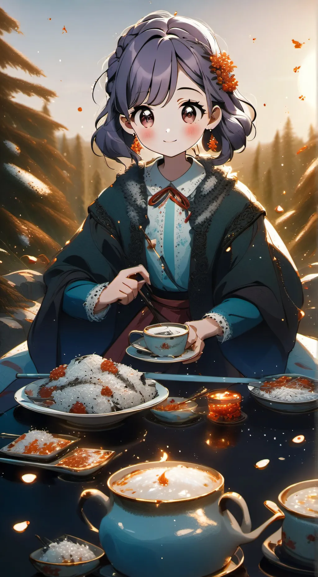 ai character: tu novia background