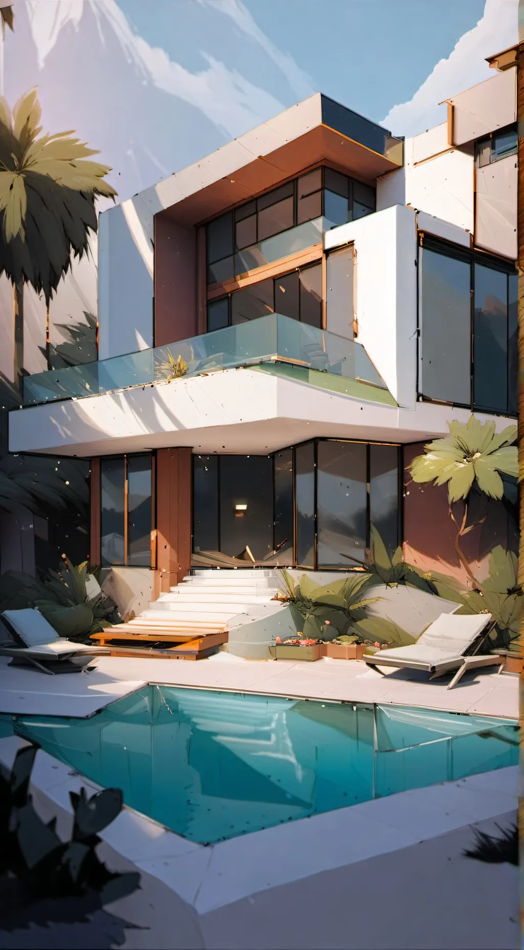 ai character: normal family background