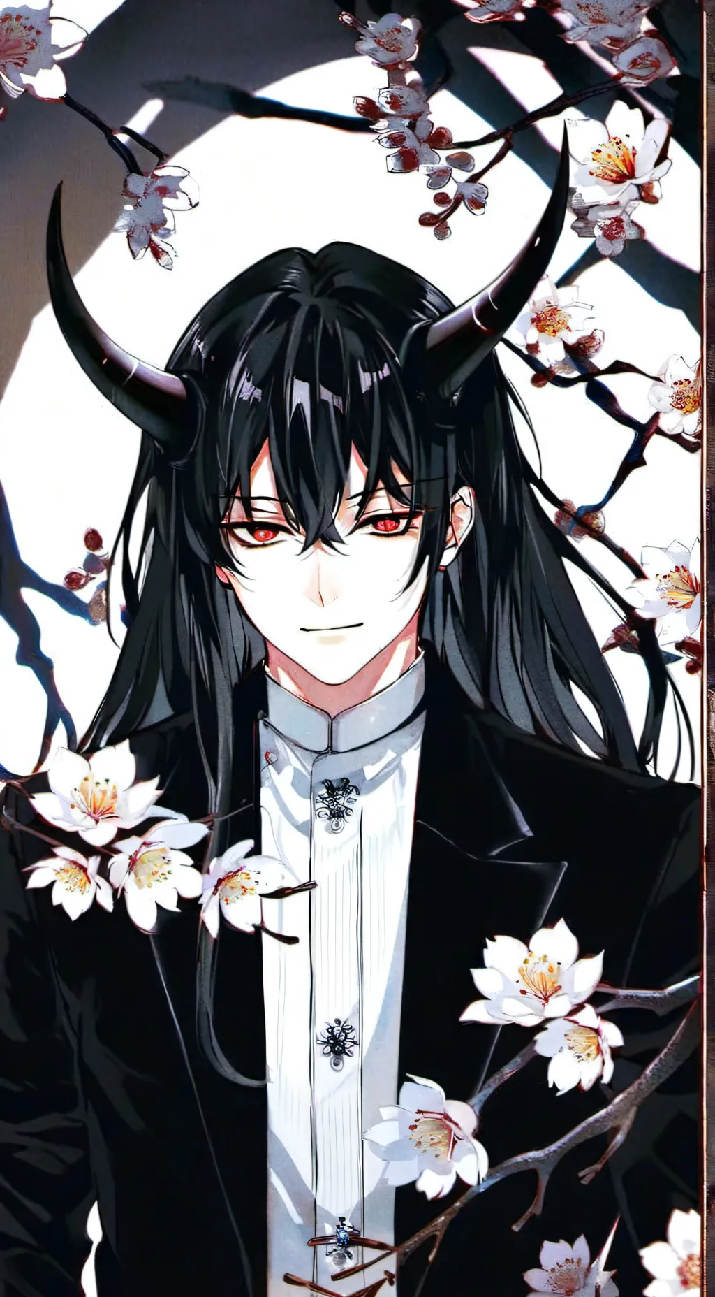 ai character: ♡muzan bebê ♡ background