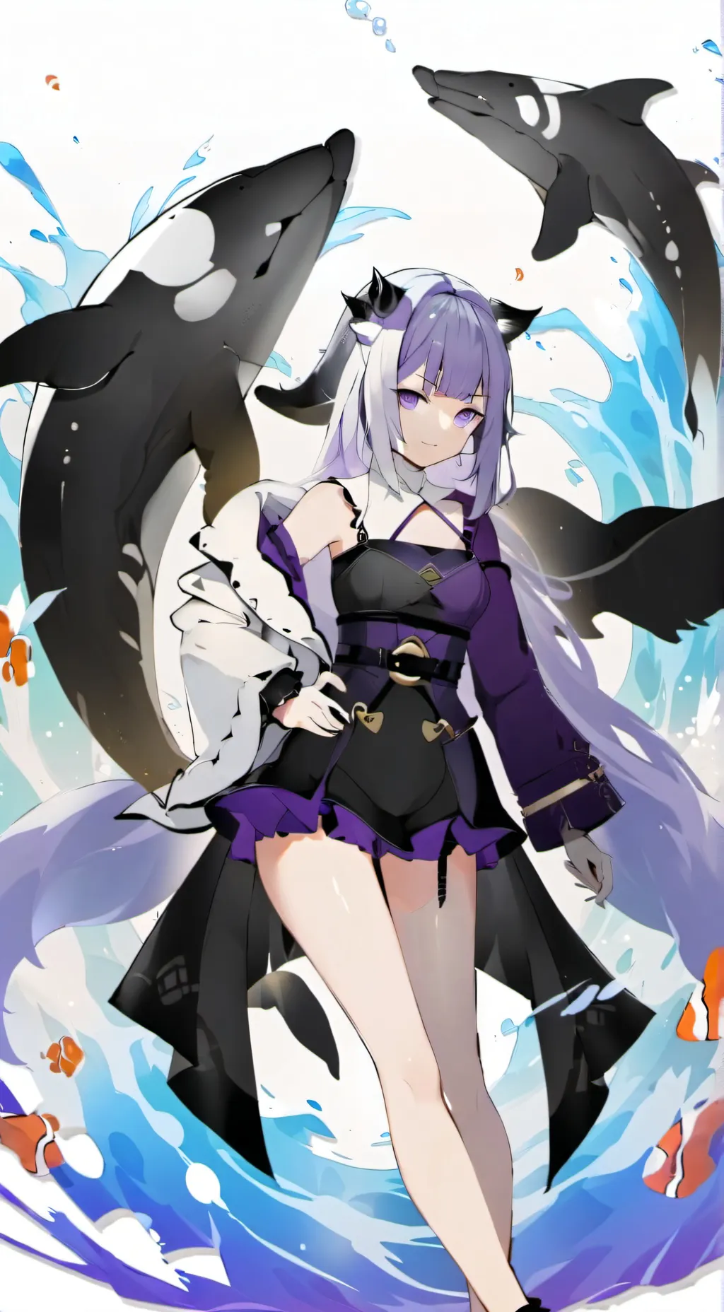 ai character: luna background